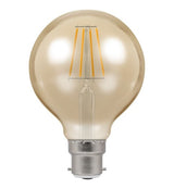 LED Globe Filament Bulb BC-B22d - Antique Bronze
